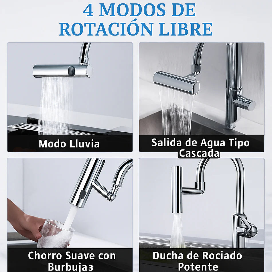 Adaptador de Extensión de Grifo Cascada
