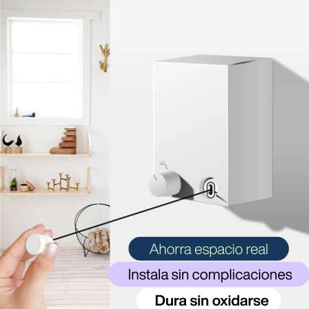 Tendedero retráctil